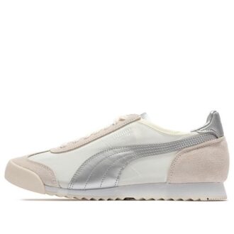Roma OG Nylon Metallic ”Viskning Vit Silver”