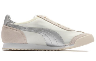 Roma OG Nylon Metallic ”Viskning Vit Silver”