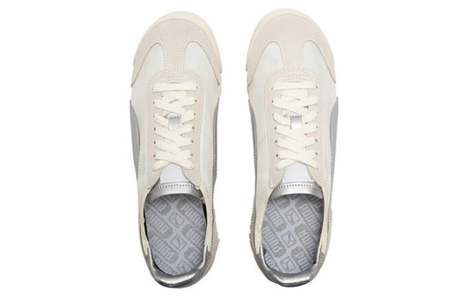 Roma OG Nylon Metallic ”Viskning Vit Silver”