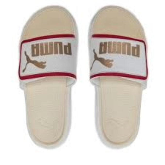 Royalcat Comfort Slides ”Vit Röd Guld”