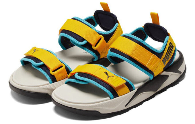 RS-Sandal ”Peacoat Spectra Yellow”
