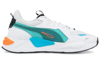 RS-X Split Athleisure Casual Sportskor Unisex Vit Blå Grön ”Vit Blå”