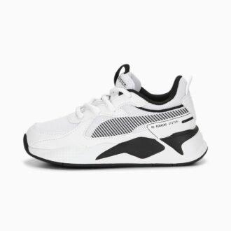 RS-X svarta och vita sneakers för små barn