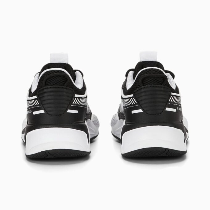 RS-X svarta och vita sneakers för små barn