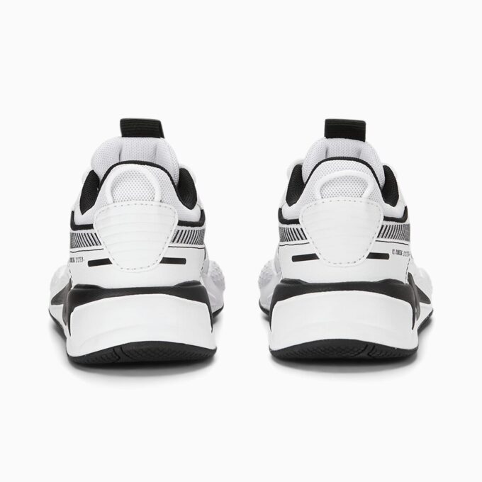 RS-X svarta och vita sneakers för små barn