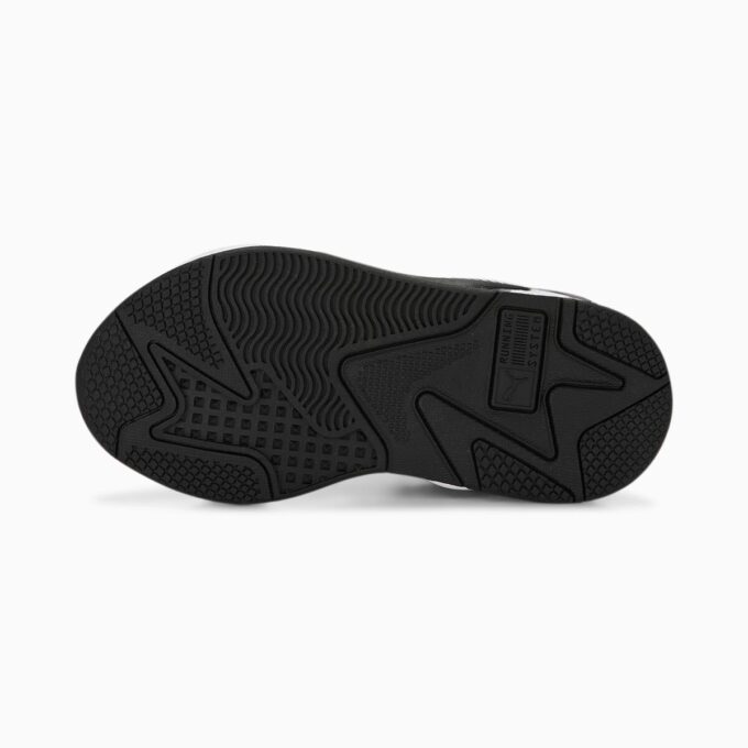 RS-X svarta och vita sneakers för små barn