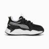 RS-X svarta och vita sneakers för små barn