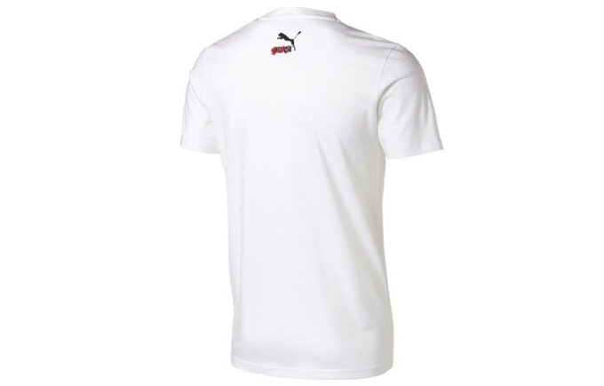 Sakura Pack Graphic Crew T-shirt ”Vit Svart Röd”