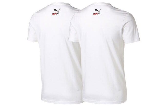 Sakura Pack Graphic Crew T-shirt ”Vit Svart Röd”