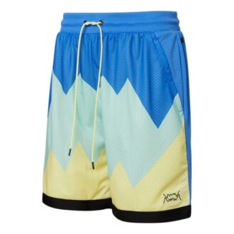 Scholarship Basketball Shorts ”Blå Grön Gul”