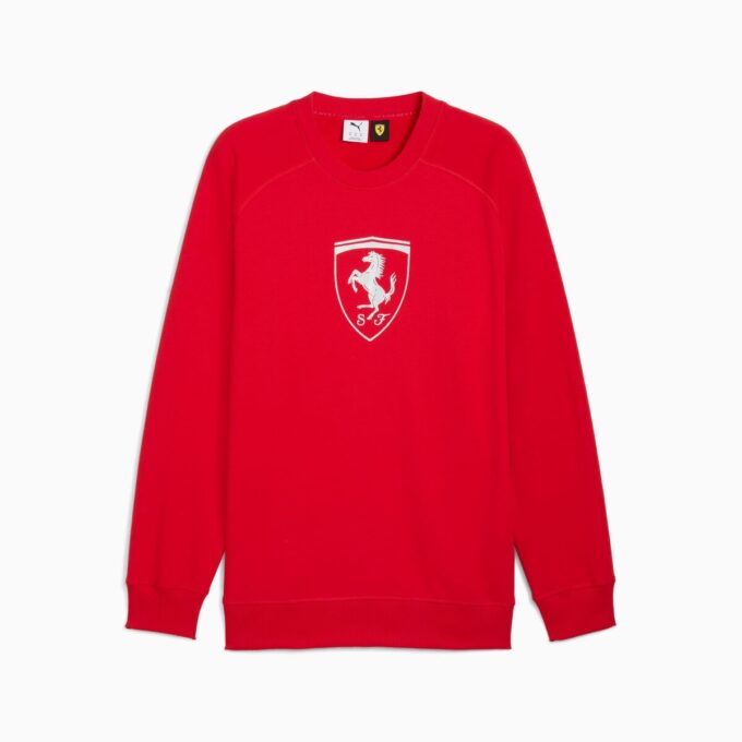 Scuderia Ferrari Herr Motorsport Rund Halsad Tröja Scuderia Ferrari Herr Motorsport Rund Halsad Tröja