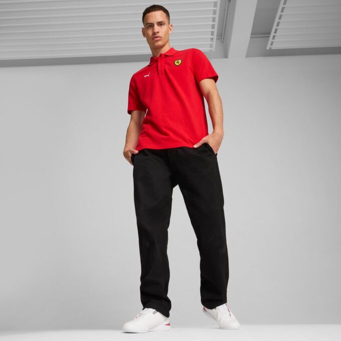 Scuderia Ferrari Herr Pikétröja