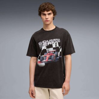 Scuderia Ferrari Herr T-shirt med grafisk design