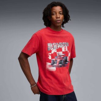 Scuderia Ferrari Herr T-shirt med grafisk design