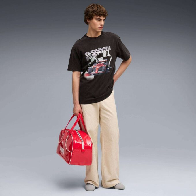 Scuderia Ferrari Herr T-shirt med grafisk design Scuderia Ferrari Herr T-shirt med grafisk design