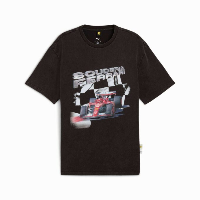 Scuderia Ferrari Herr T-shirt med grafisk design Scuderia Ferrari Herr T-shirt med grafisk design