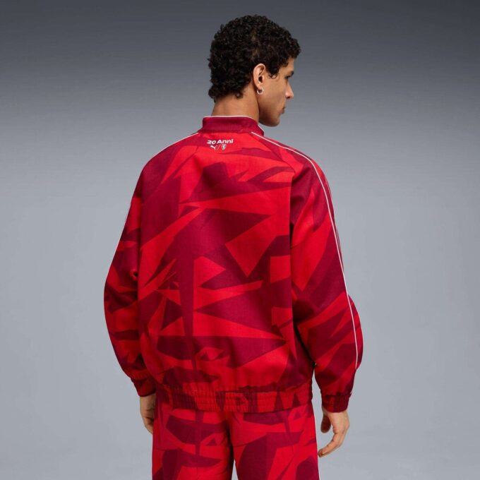 Scuderia Ferrari HP 20 år av röd herr T7 träningsjacka Scuderia Ferrari HP 20 år av röd herr T7 träningsjacka