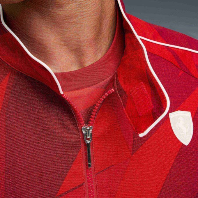 Scuderia Ferrari HP 20 år av röd herr T7 träningsjacka Scuderia Ferrari HP 20 år av röd herr T7 träningsjacka