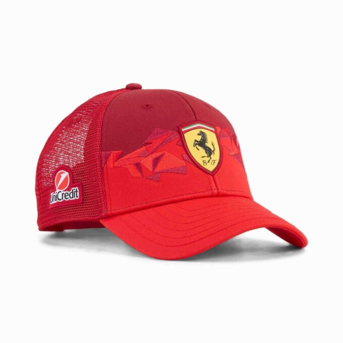 Scuderia Ferrari HP 20 år av röd truckerkeps Scuderia Ferrari HP 20 år av röd truckerkeps