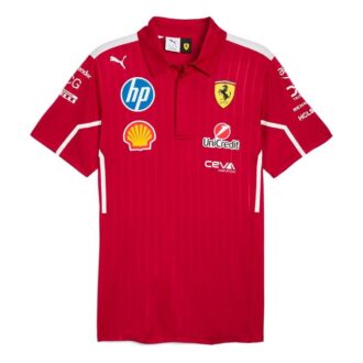 Scuderia Ferrari HP 2025 Team Polo ”Röd”