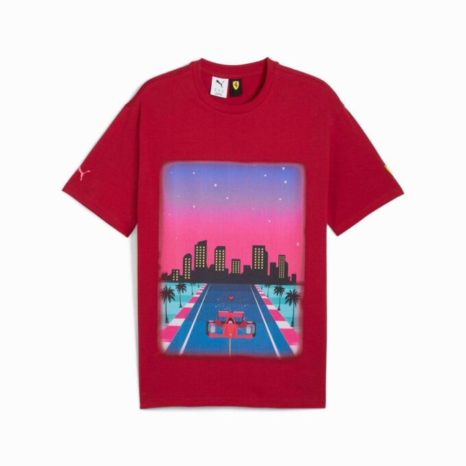 Scuderia Ferrari Miami Limited Edition Graphic T-shirt Herr Scuderia Ferrari Miami Limited Edition Graphic T-shirt Herr