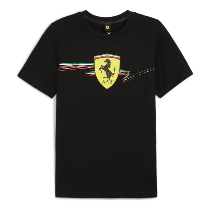 Scuderia Ferrari Race Big Shield T-shirt ”Svart”