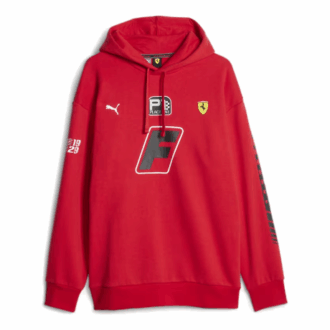 Scuderia Ferrari Race Garage Crews Hoodie ”Rosso Corsa”