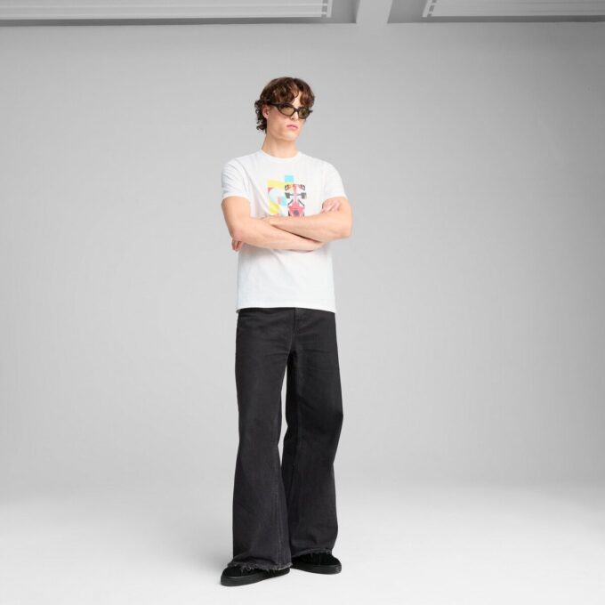 Scuderia Ferrari Race Herr T-shirt med grafik Scuderia Ferrari Race Herr T-shirt med grafik