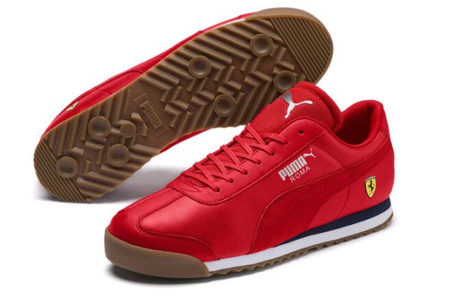 Scuderia Ferrari Roma Låga Löparskor Röda