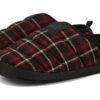 Scuff Flannel Slip-On ”Svart Röd”