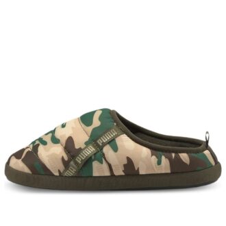 Scuff-tofflor ”Camo – Skogsnatt”