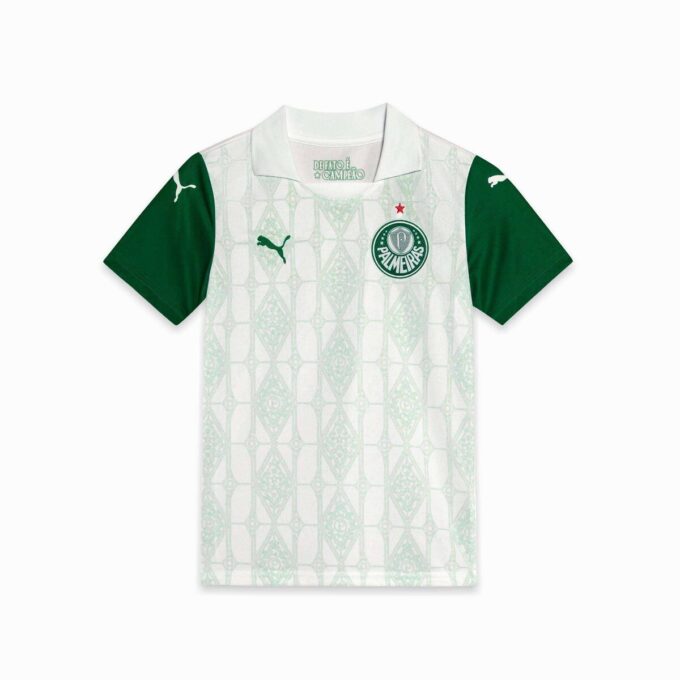 SE Palmeiras Torcedor ’25 Away Big Kids’ fotbollströja SE Palmeiras Torcedor ’25 Away Big Kids’ fotbollströja