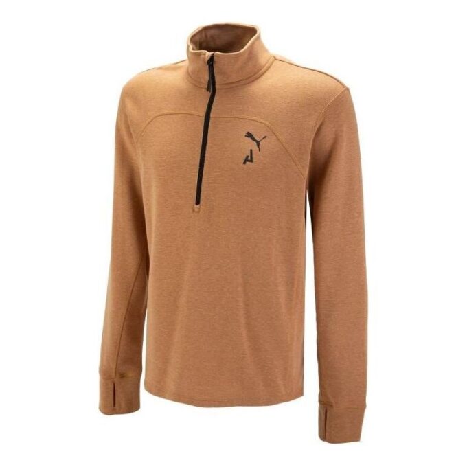 Seasons Half Zip Pullover ”Brun”