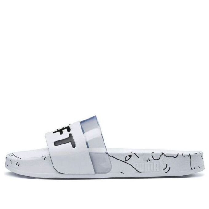 Shantell Martin x Leadcat Slide ”Vit Svart”