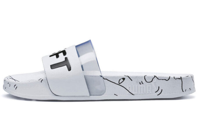 Shantell Martin x Leadcat Slide ”Vit Svart”