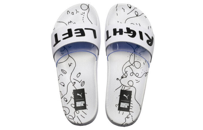 Shantell Martin x Leadcat Slide ”Vit Svart”