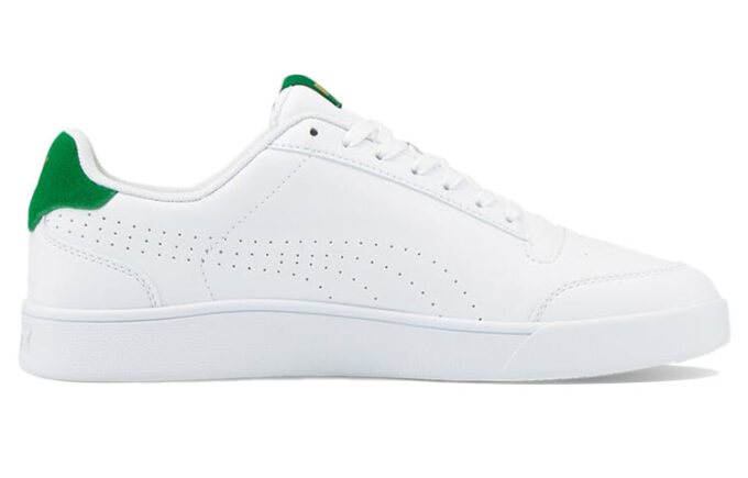 Shuffle Perf Casual Skateskor Unisex Vita Grön