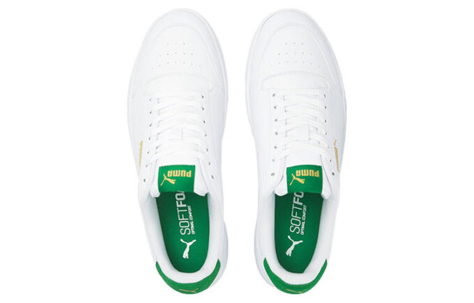 Shuffle Perf Casual Skateskor Unisex Vita Grön
