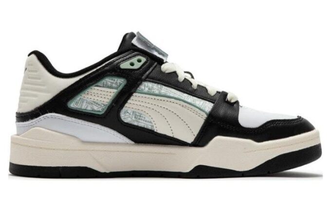 Slipstream Catwalk-skor ”Beige Svart”