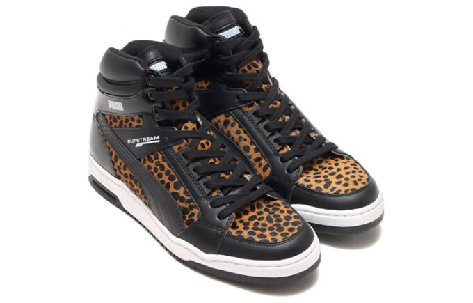 Slipstream Mid MIJ Leopard ATM ”Svart Brun Vit”