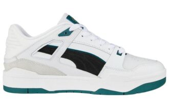 Slipstream Suede FS ”Vit Svart Grön”