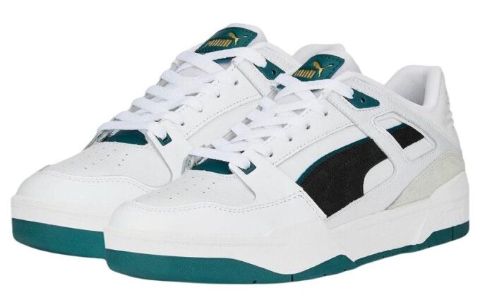 Slipstream Suede FS ”Vit Svart Grön”