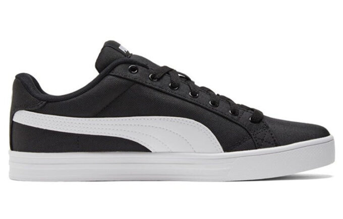 Smash Vulc Retro Casual Skateboardskor Unisex Svarta