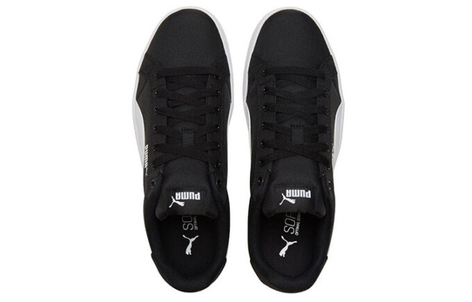 Smash Vulc Retro Casual Skateboardskor Unisex Svarta