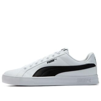 Smash Vulc Retro Casual Skateboardskor Unisex Vita Svarta Skor ”Vita Svarta”