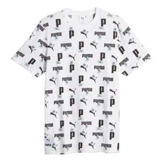 Smurfarna All Out-tryckt t-shirt ”Vit”