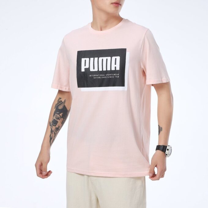 Sommar Court Graphic T-shirt ”Rosa”
