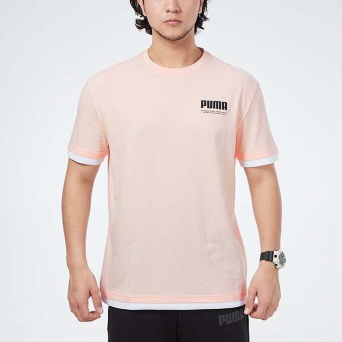 Sommar Court T-shirt ”Rosa”