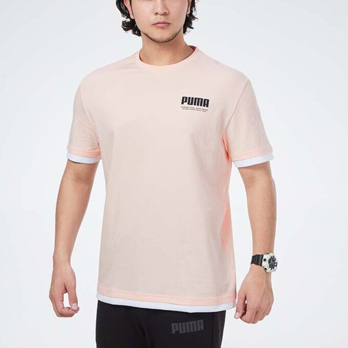 Sommar Court T-shirt ”Rosa”