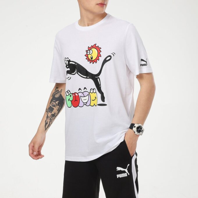 Sommar Streetwear T-shirt ”Vit”